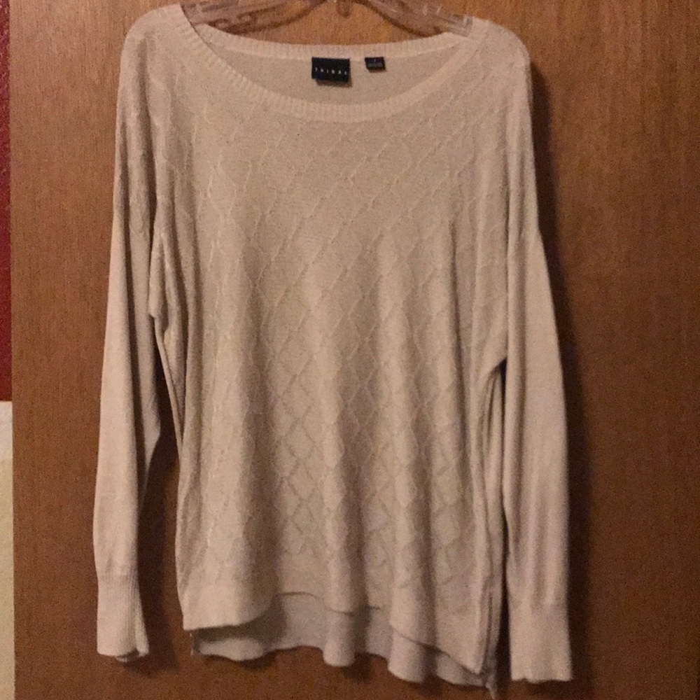 Small tan sweater